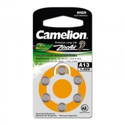 Батарейка Camelion 12824 A13 PR48 1,45В для слухового аппарата 6шт