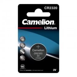 Батарейка плоская литиевая 3V CR2320 Camelion CR2320-BP1B 3611 упаковка 1шт 