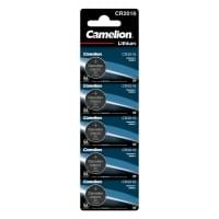 Батарейки плоские литиевые 3V CR2016 Camelion CR2016-BP5B 1593 упаковка 5шт 