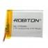 Аккумулятор Li-Pol Robiton LP304560  литий-полимерный 3.7 В плоский 700 мАч размер 3х45х60 мм с защитной платой