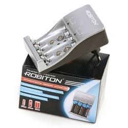 Умное зарядное устройство Robiton Smart S500/plus для Ni-Mh Ni-Cd кроны 9V и AA AAA