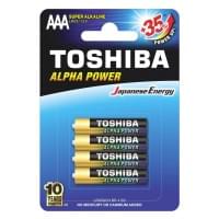 Батарейки алкалиновые Toshiba Alpha Power AAA LR03 1,5В 4шт<br />