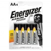 Батарейки Energizer Alkaline Power, щелочные, AA / LR6, 4 штуки