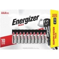 Батарейки Energizer Energizer Max, щелочные, AA / LR6, 10 штук