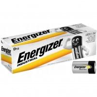 Батарейки Energizer Industrial, щелочные, D, LR20, EN95, коробка, 12 штук