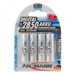 Аккумуляторы металлогидридные Ni-MH Ansmann 5035092 Digital AA HR6 2850мАч 1,2В 4шт