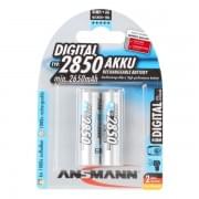 Аккумуляторы металлогидридные Ni-MH Ansmann 5035082-RU Digital AA HR6 2850мАч 1,2В 2шт