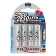 Аккумуляторы металлогидридные Ni-MH Ansmann 5035092-RU Digital AA HR6 2850мАч 1,2В 4шт