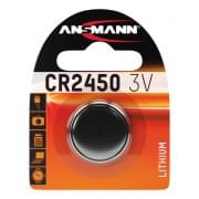 Батарейка литиевая Ansmann CR2450 3В дисковая 1шт