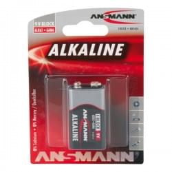 Батарейка алкалиновая 550 мАч Ansmann 1515-0000 Red 6LR61 крона 9В 1шт