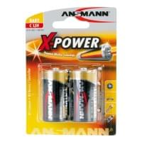 Батарейки алкалиновые 7500 мАч Ansmann 5015623 X-Power C LR14 2шт