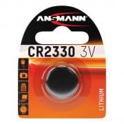 Батарейка Ansmann 1516-0009 CR 2330, 3 В, дисковая, литиевая, 1шт.