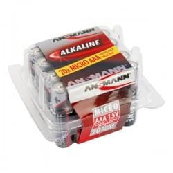 Батарейки алкалиновые 1200 мАч Ansmann 5015538 Red AAA LR03 20шт