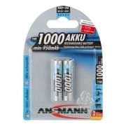 Аккумуляторы металлогидридные Ni-MH Ansmann 5030892 maxE AAA HR03 1000мАч 1,2В 2шт