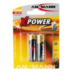 Батарейки алкалиновые 2900 мАч Ansmann 5015613 X-Power AA LR6 2шт