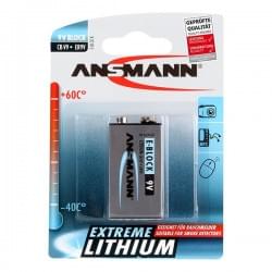 Батарейка литиевая Ansmann Extreme Lithium ER9V CR-V9 5021023 Крона 9В 1100мАч 1шт блистер