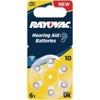 Батарейки для слуховых аппаратов Rayovac Hearing Aid Batteries 10