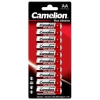 Батарейки Camelion Plus Alkaline 14132 AA LR6 алкалиновые 1,5В 10шт