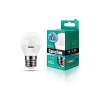 Лампа CAMELION Е27 12Вт 4500K 1000Лм LED12-G45/845/E27 13696, светодиодная, нейтральный белый, шар 