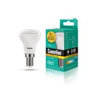 Лампа CAMELION Е14 6Вт 3000K 455Лм 220В LED6-R50/830/E14 11658, светодиодная, теплый белый, рефлекторная 