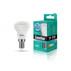 Лампа CAMELION Е14 6Вт 4500K 480Лм 220В LED6-R50/845/E14 11659, светодиодная, нейтральный белый, рефлекторная 