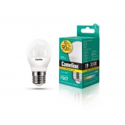 Лампа CAMELION Е27 10Вт 3000K 830Лм LED10-G45/830/E27 13566, светодиодная, теплый белый, шар 