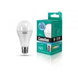 Лампа CAMELION Е27 13Вт 4500K 1085Лм 220В LED13-A60/845/E27 12046, светодиодная, нейтральный белый, груша 