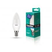 Лампа CAMELION Е14 8Вт 6500K 780Лм LED8-C35/865/E14 светодиодная 13370 холодный белый, свеча 