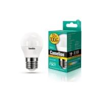 Лампа CAMELION Е27 12Вт 3000K 990Лм LED12-G45/830/E27 13694, светодиодная, теплый белый, шар 