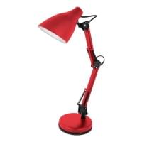 Поворотный настольный ламповый светильник 12792 Camelion Loft KD-331 С04 красный 220В 40Вт Е27