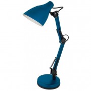 Поворотный настольный ламповый светильник 13872 Camelion Loft KD-331 С06 синий 220В 40Вт Е27