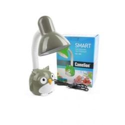 Детский настольный светильник CAMELION Smart KD-380 12606 “СОВА” ламповый, 220В, 40Вт, Е27