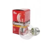 Лампа накаливания прозрачная Camelion 95/A/CL/E27 220В 95Вт Е27 1шт арт.10279