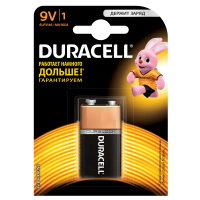 Батарейка алкалиновая Duracell Basic 6LP3146/MN1604 Крона 9V 1шт