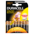 Батарейки алкалиновые Duracell Basic AAA LR03 MN2400 8шт