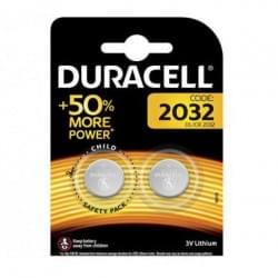 Батарейки литиевые Duracell 1004733 CR2032 3В дисковые 2шт