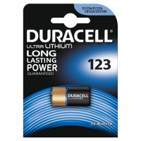 Батарейка литиевая Duracell CR123A CR123/CR17345 3В специальная 1шт