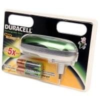 Портативное простое зарядное устройство DURACELL CEF20 EU Stay Charged в комплекте с 2 аккумуляторами
