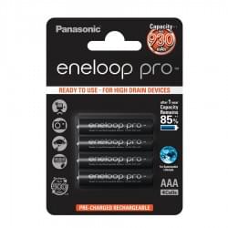 Аккумуляторы Panasonic Eneloop Pro AAA 930мАч BK-4HCDE-4BE 4шт