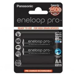 Аккумуляторы Panasonic Eneloop Pro AA 2500мАч BK-3HCDE-2BE 2шт
