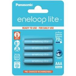 Аккумуляторы Panasonic Eneloop Lite AAA 550мАч BK-4LCCE-4BE 4шт