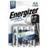 Батарейки литиевые Energizer Ultimate Lithium L91 AA FR6 1.5В 3600мАч 4шт 
