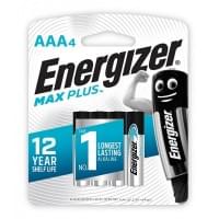 Батарейки алкалиновые Energizer Max Plus AAA LR03 1,5В 4шт