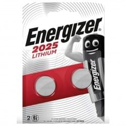 Литиевые батарейки Energizer CR2025 3В 2шт