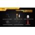 Тактический туристический фонарь Fenix TK15UE2016bk светодиодный Cree XP-L HI V3 для охоты и рыбалки