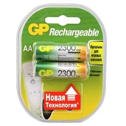 Аккумуляторы металлогидридные Ni-MH GP 230AAHC-UC2 Rechargeable AA 2300мАч 1,2В 2шт