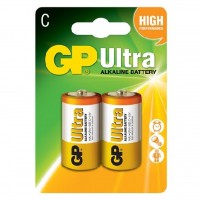 Батарейки алкалиновые GP GP14AU-2CR2 Ultra Alkaline C LR14 1,5В 2шт