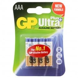 Батарейки алкалиновые GP GP24AUPNEW-CR4 Ultra Plus AAA LR03 1,5В 4шт