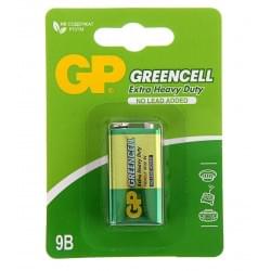 Батарейки солевые GP 1604GLF-S1 Greencell 6F22 крона 9В 10шт