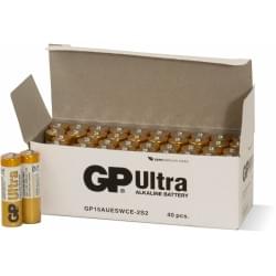 Батарейки алкалиновые GP Ultra Alkaline AA LR6 1,5В 40шт
